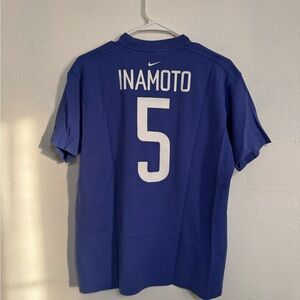 Nike Blue Soccer Jersey Short Sleeve